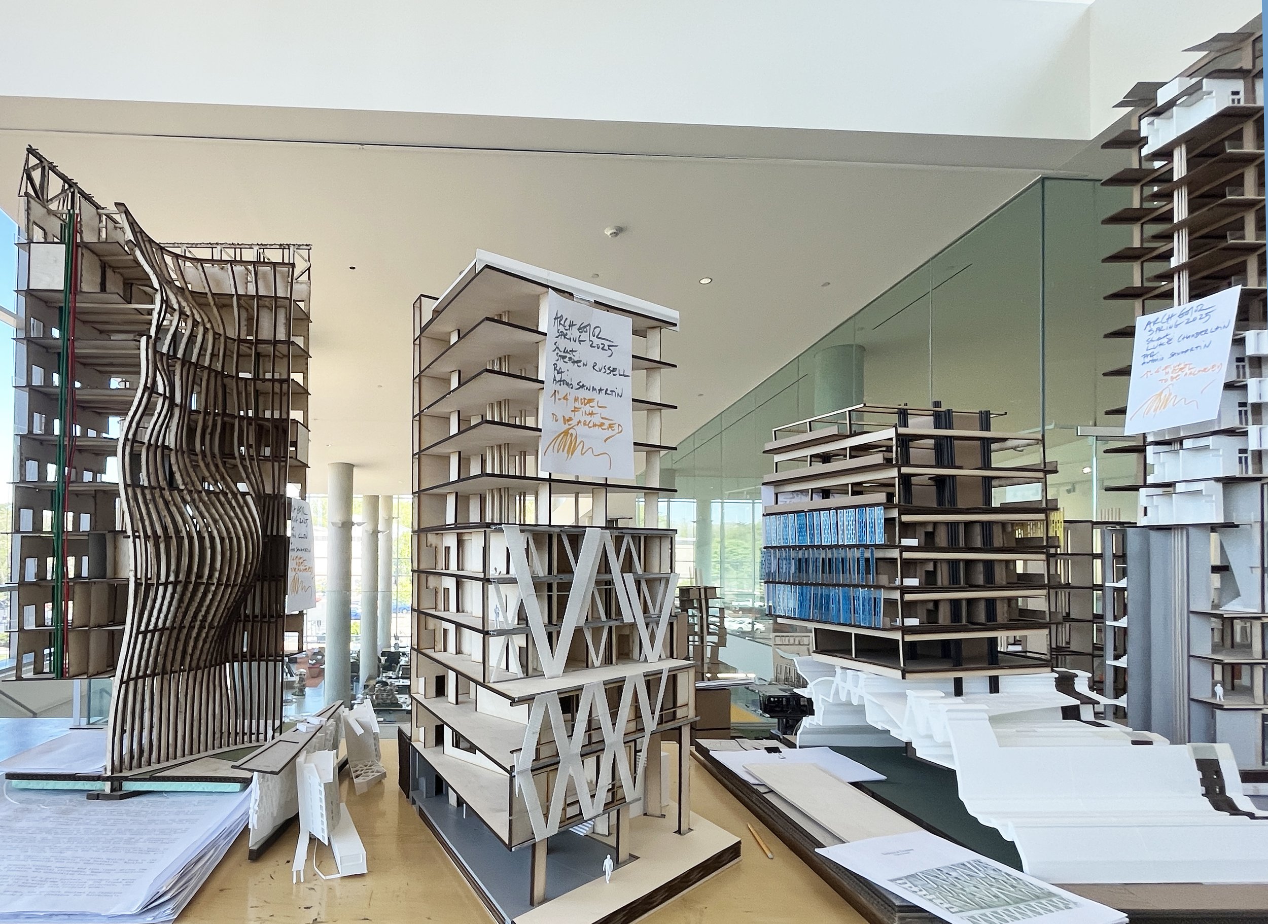 Kent State University CAED Architecture Spring 2025 Graduate — X